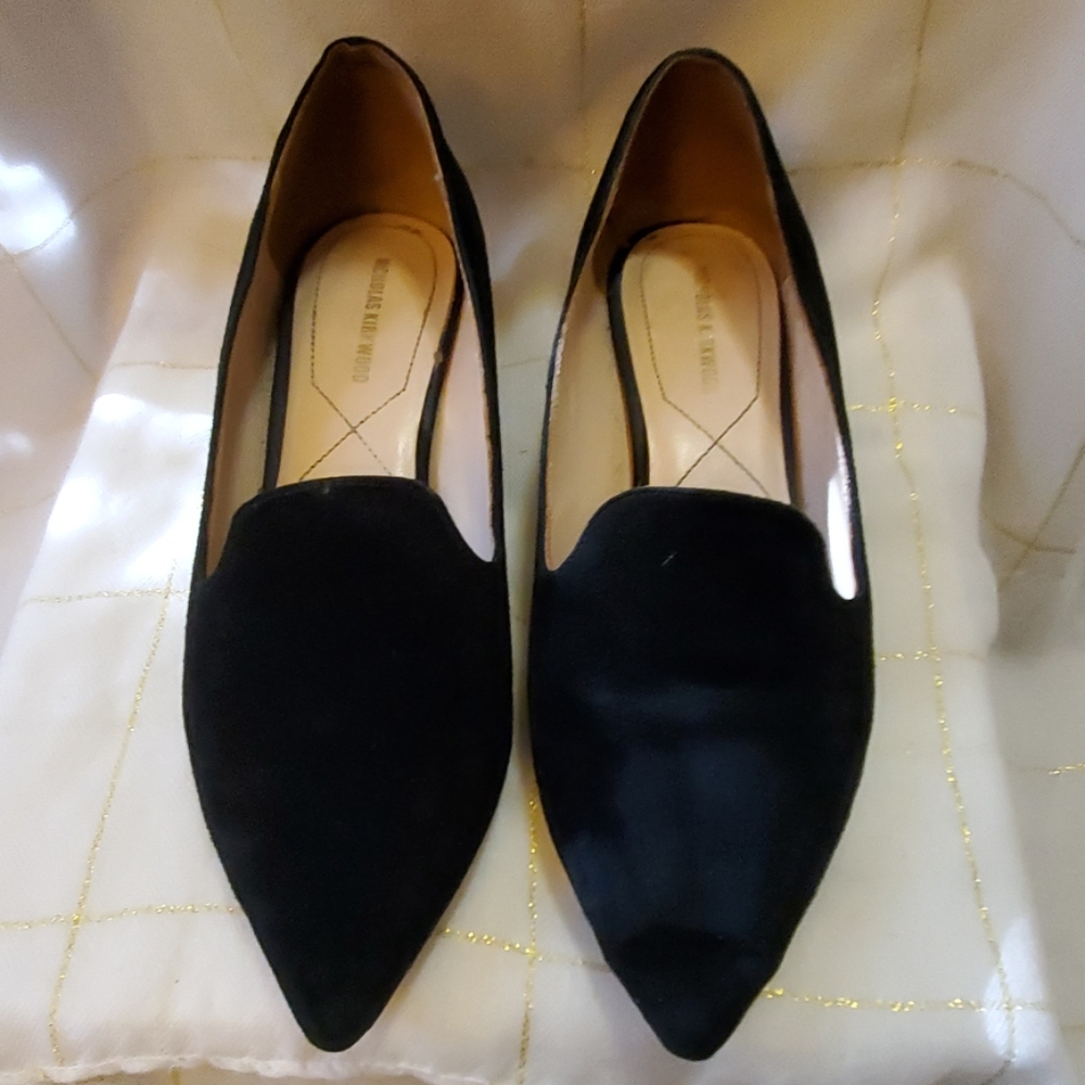 Nicholas Kirkwood Casatti suede pearl loafers